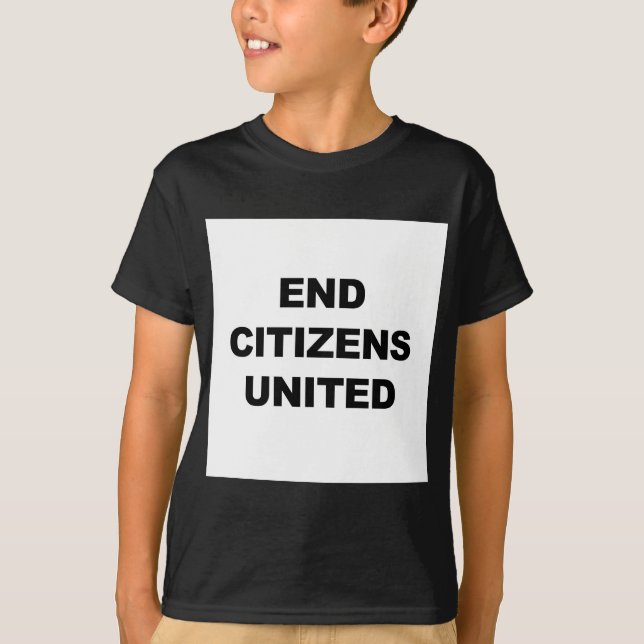 T-shirt Cidadãos Finais Unidos (Frente)