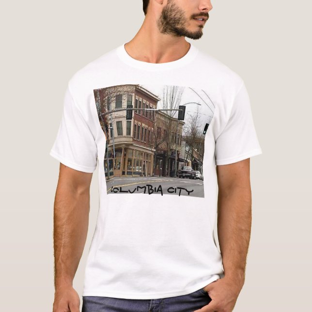 T-shirt Cidade de Colômbia (Frente)