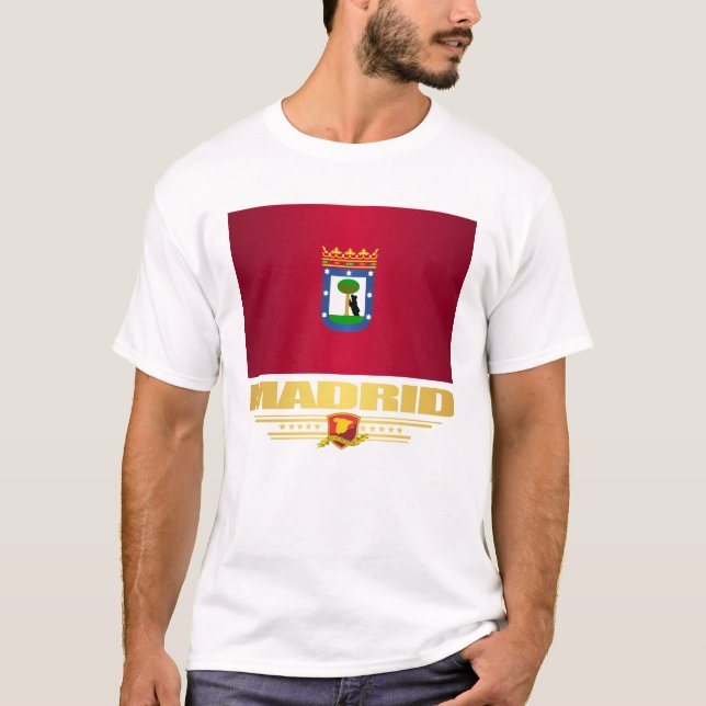 T-shirt Cidade de Madrid (Frente)