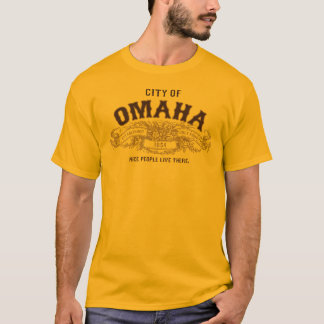 T-shirt Cidade de Omaha