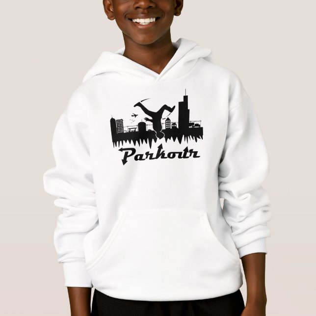 T-shirt Cidade de Parkour (Frente)