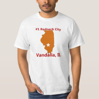 T-shirt Cidade do campónio de Vandalia #1 no Tshirt dos
