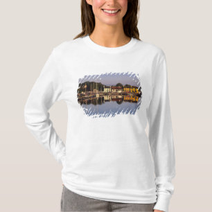 T-shirt Cidade e porto, Kinvarra, Condado de Galway,