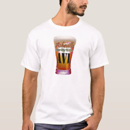 T-shirt Cidade EUA da cerveja de Asheville