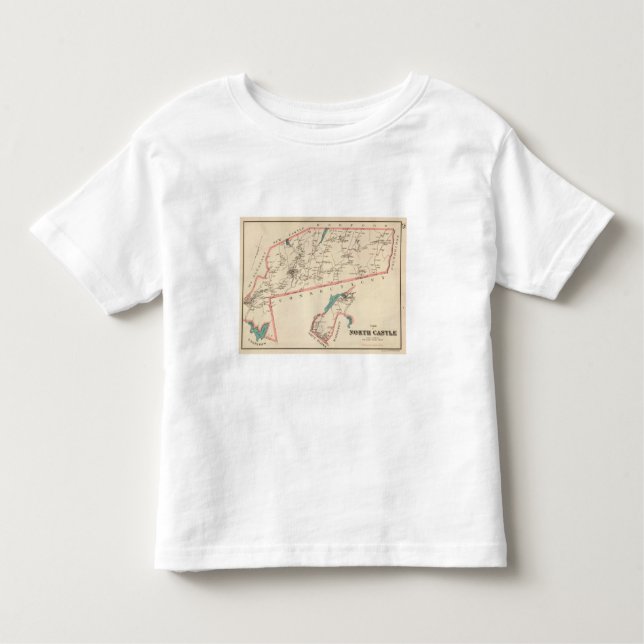 T-shirt Cidade norte do castelo (Frente)