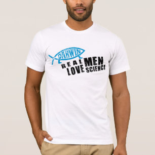 T-shirt Ciência real do amor dos homens