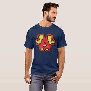 T-shirt ciente da superpotência da síndrome de