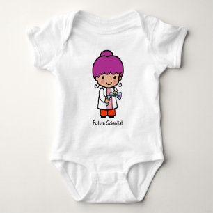 T-shirt Cientista Futuro - Rapariga
