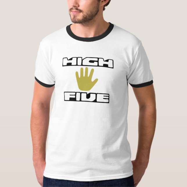 T-shirt cinco alto (Frente)