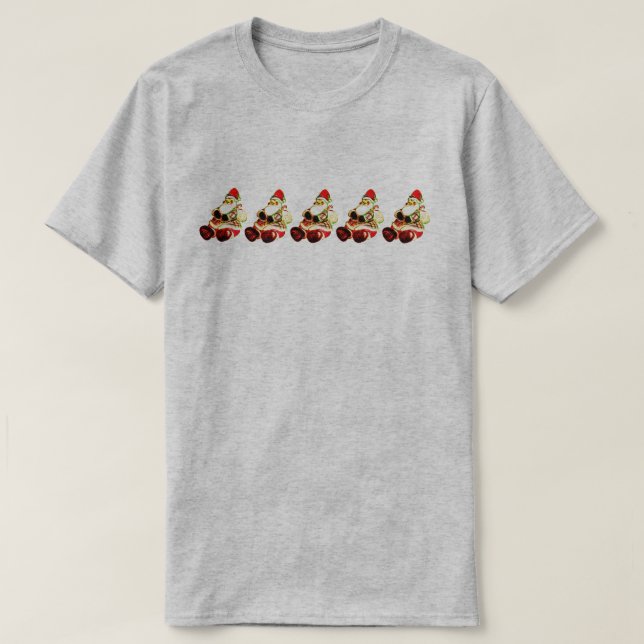 T-shirt Cinco Santa pequenas! (Frente do Design)
