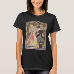 T-shirt Cinderela e Fada Madrinha, Vintage Fairy Tale