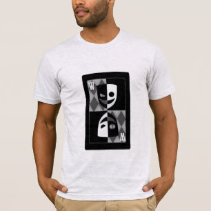 T-shirt Cinza Carimbo de Ouros de Poker inspirados em Teto