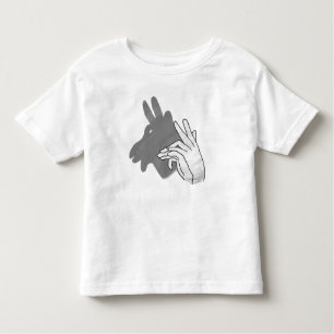 T-shirt Cinza Hand Silhouette Billy Goat