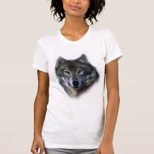 T-shirt Cinza Wolf Eyes