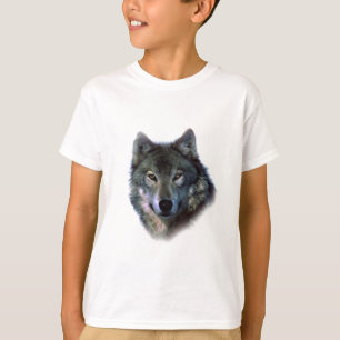 T-shirt Cinza Wolf Eyes
