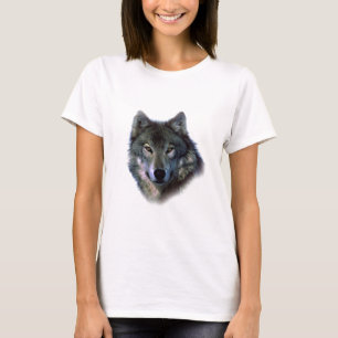 T-shirt Cinza Wolf Eyes