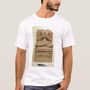 T-shirt Cinzeladura de Buddha na atitude de preaching um s