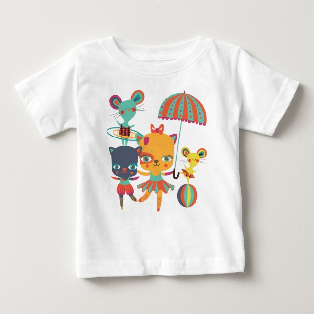 T-shirt Circo Cuties (Frente)