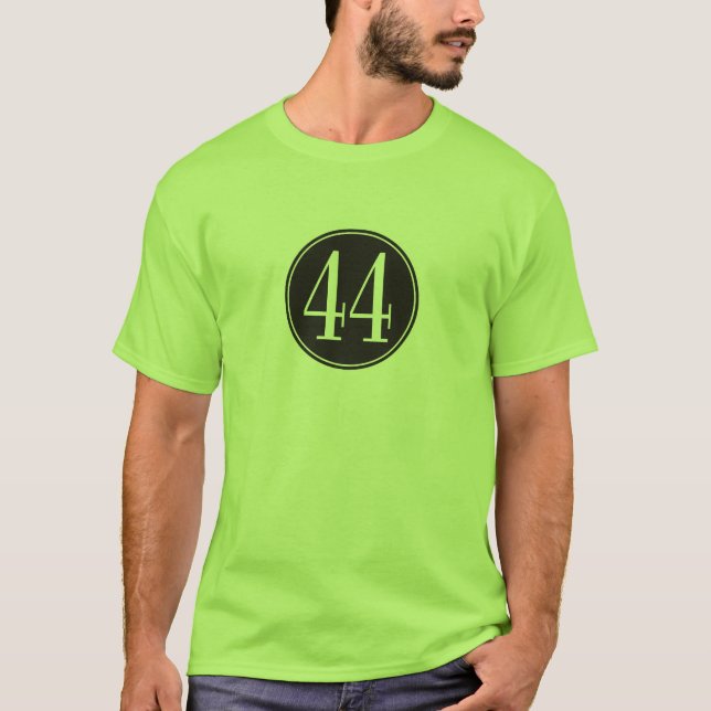 T-shirt Círculo #44 preto (Frente)