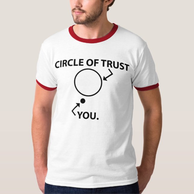 T-shirt círculo da confiança (Frente)