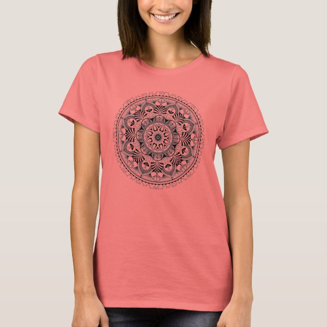 T-shirt Círculo de Mandala (Frente)