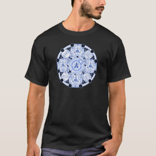 T-shirt Círculo espiritual astral