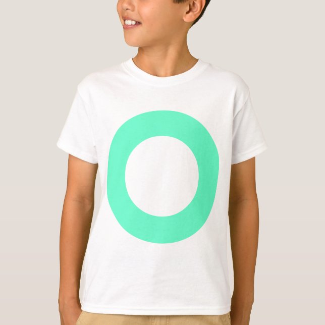 T-shirt Círculo furado - Cores (Frente)