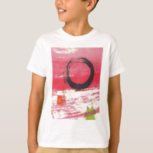 T-shirt Círculo magenta do zen