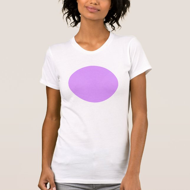 T-shirt Círculo Simples - Páscoa Roxo (Frente)