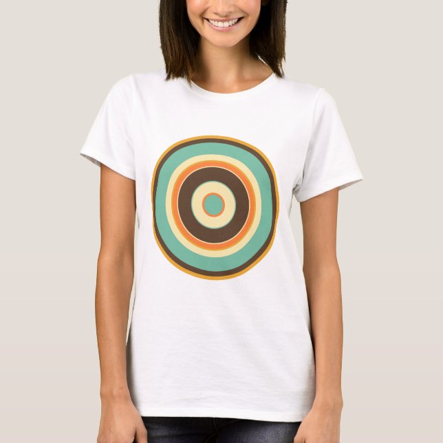 T-shirt Círculos Coloridos 02 (Frente)