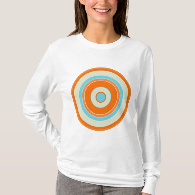 T-shirt Círculos Coloridos 03 (Frente)