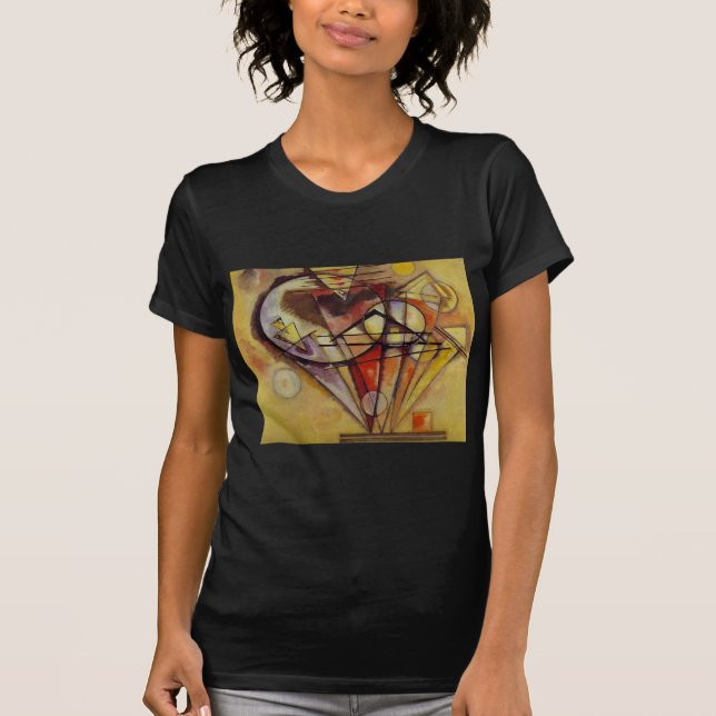 T-shirt Círculos de Abstrato Kandinsky (Frente)
