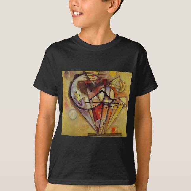 T-shirt Círculos de Abstrato Kandinsky (Frente)