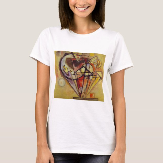 T-shirt Círculos de Abstrato Kandinsky (Frente)