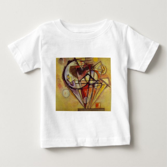 T-shirt Círculos de Abstrato Kandinsky (Frente)