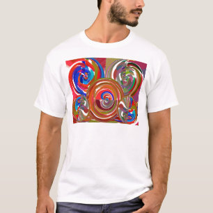 T-shirt Círculos de limpeza Aura - Meditação de Reiki Mand