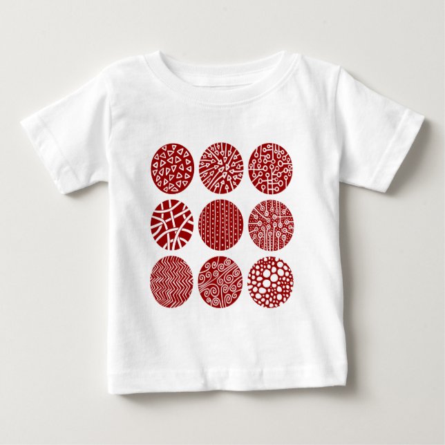 T-shirt Círculos Decorativos (Frente)