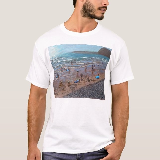 T-shirt Círculos na areia Sidmouth 2007 (Frente)