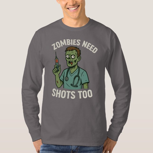 T-Shirt Cirurgia de Dia de as Bruxas engraçado (Frente)