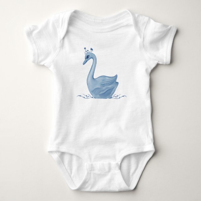 T-Shirt Cisne Azul (Frente)