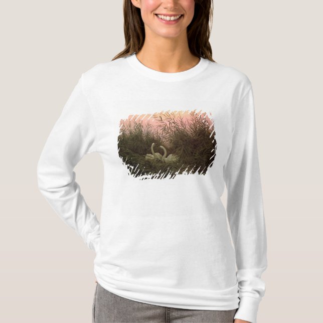 T-shirt Cisnes nos juncos, c.1820 (Frente)