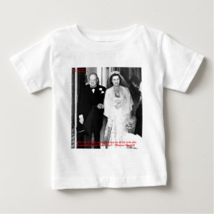 T-shirt Citação famosa de casamento de Churchill