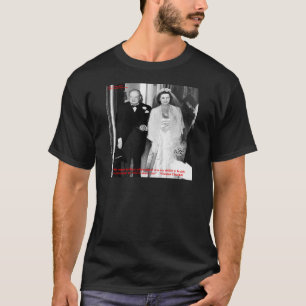 T-shirt Citação famosa de casamento de Churchill