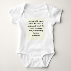 T-shirt Citações da senhora Curie