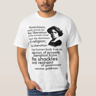 T-shirt Citações de Emma Goldman