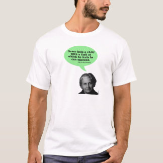 T-shirt Citações de Maria Montessori