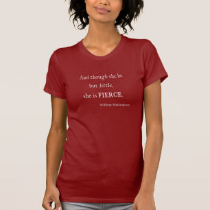 T-shirt Citações de Shakespeare seja citações pequenas