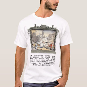 T-shirt Citações de Thomas Jefferson