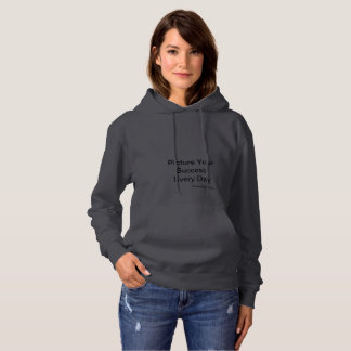 T-shirt Citações Inspirativas de Sweatshirt Encapuzada