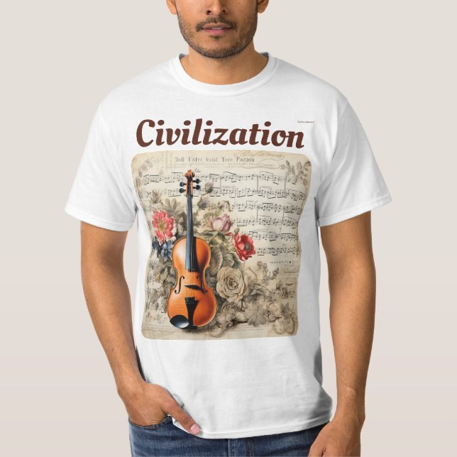 T-shirt — Civilization (Frente)